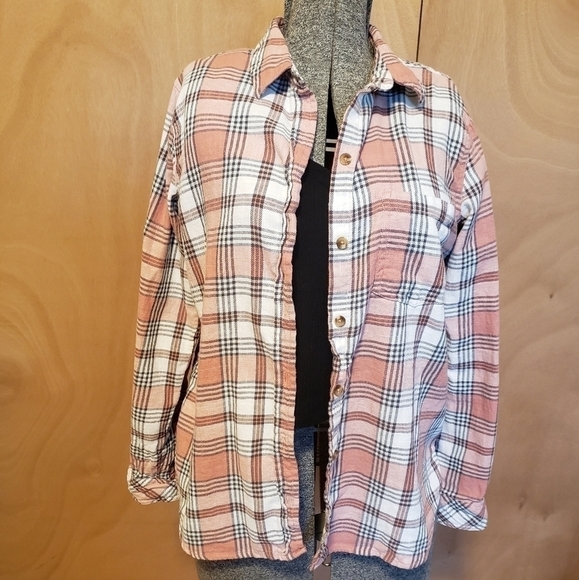 Sonoma Tops - PINK Flannel